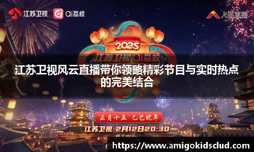 江苏卫视风云直播带你领略精彩节目与实时热点的完美结合